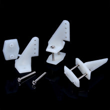 10 Sets Nylon Control Horns 4 holes W13xL18xH25mm with Screws For RC Model Airplane Parts KT Aeromodelling DIY