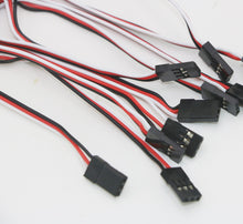 10pcs 100mm/150mm/200mm/300mm/500mm RC Servo Extension Cord Cable Wire Lead JR For Rc Helicopter Rc Drone