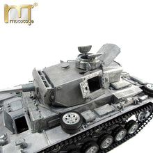 MATO 1 16 Complete all Metal Tank German Panzer III 2.4G Mato Toys RC Tank model airsoft recoil barrel RTR version military