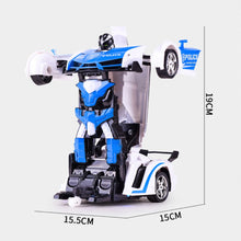 RC Car Transformation Robots Sports Vehicle Model Robots Toys Cool Deformation Car Kids Toys Gifts For Boys