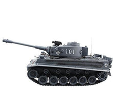 RC Tank German Tiger 101 Large Can Launch Bullet Military Tank 1:20 Over Size Simulation Tank Children's Toys Model Gifts