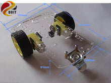 Official DOIT Intelligent Car Robot Chassis with Speed Encoder DIY RC Toy Remote Control Atmega Uno R3 Raspberry Pi