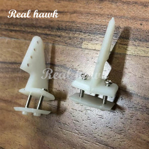 10 Sets/lot With Screws Pin Horns 18x26 4hole L18xW13xH26 RC Airplanes Parts Electric Planes Foam Aeromodelling free shipping