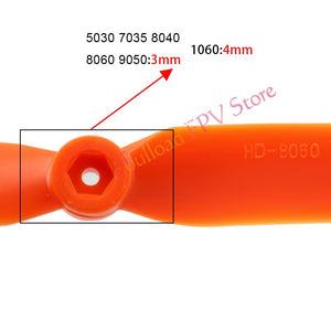 10pcs/lot Airplane Propeller EP5030 7035 8040 8060 9050 1060 Screw Propeller Props For RC Model Aircraft Replace GWS