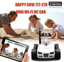 New wifi Mini i-spy RC Tank Car RC Camera Cars Happy Cow 777-270 with 30W Pixels Camera for iPhone iPad iPod Controller