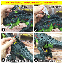 Remote control dinosaur spray laying eggs Tyrannosaurus Rex Dinosaur Model Toys Animal Action Figure Toy For Kids Gifts