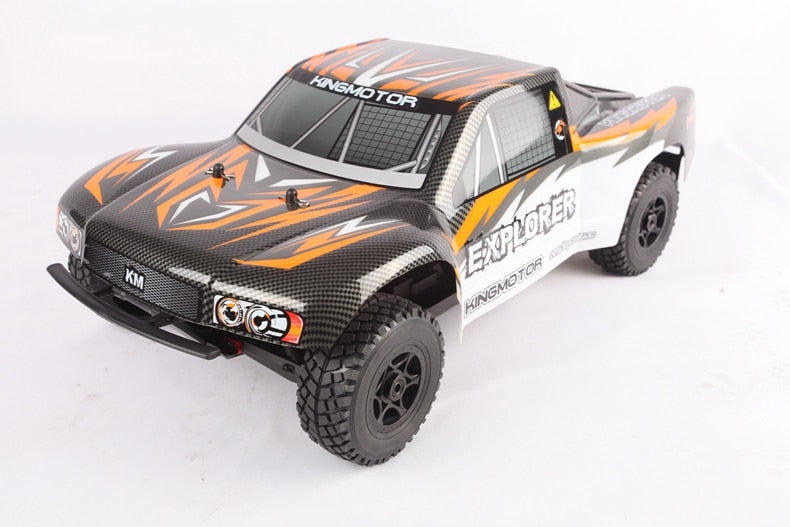 KM-EXPLORER 2 120A speed control with waterpoor ESC installed on the mounting bracket,purpose is to better protect the ESC