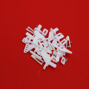 10set/lot KT rudder angle four-hole + quick adjustment rocker KT foam chuck Airplane Parts Aircraft