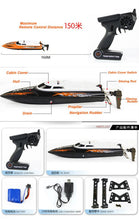 UDI001 RC Boat Bateau One Propeller Remote Control Boats Remote Control Toys 2.4GHz 4CH Water Cooling High Speed RC Speed FSWB
