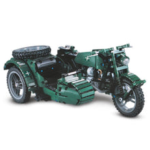 Kids Motorcycle RC Motorcycle C51021 629 PCS Building Blocks World War 2 Militar RC Toys For Kids Children Gift