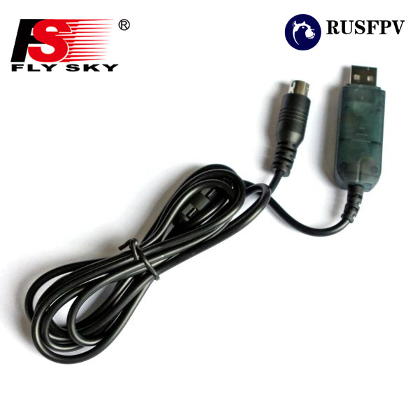 FLYSKY Data Cable USB Download Line For FS-i6 FS-T6 Transmitter Firmware Update Helicopter Airplane Multirotor FPV Racing Drone