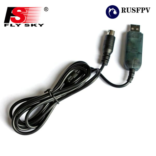 FLYSKY Data Cable USB Download Line For FS-i6 FS-T6 Transmitter Firmware Update Helicopter Airplane Multirotor FPV Racing Drone