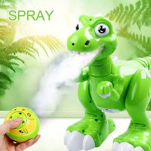Remote Control Dinosaur Spraying Water RC Interative Walking Pet Light Up Eyes Dragon Dinosaur Robot with Humidifier Function