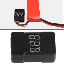 2PCS/1pcs BX100 1-8S Lipo Battery Low Voltage Power Display Tester Buzzer Alarm Black