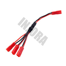 INJORA 1Pcs TRX4 ESC Battery JST Female Connector Y Cable for 1/10 RC Crawler Car Traxxas TRX-4 82046-4