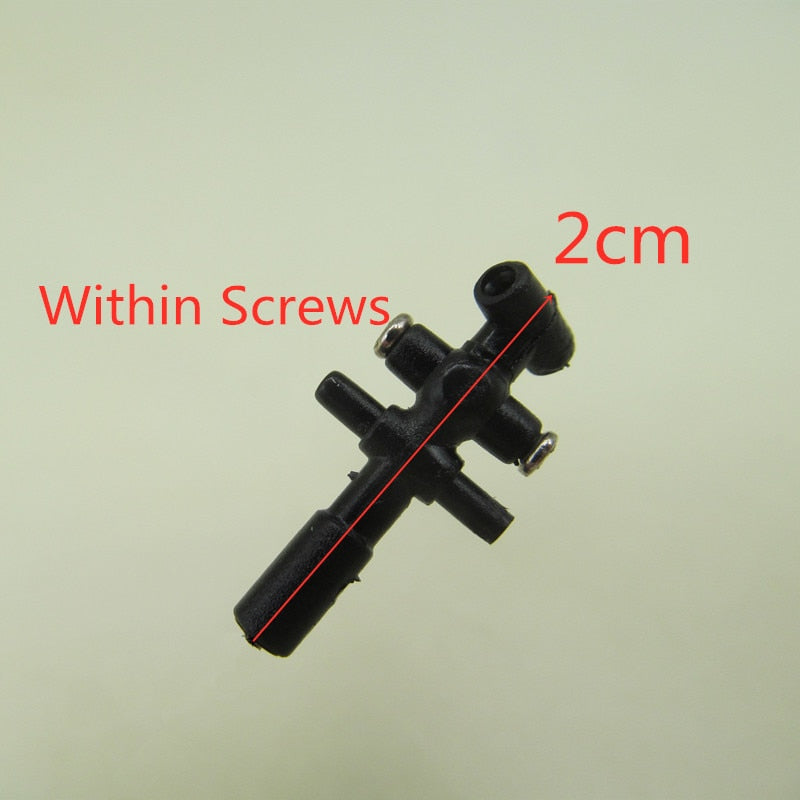 Free Shipping 5PCS Mini Helicopter Spare Parts SYMA S107 S107G S108 S109 S102G S105G Main Shaft Plastic Head 2cm T Plastic Rc