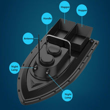 Free Bag Extra Battery Intelligent Wireless Control Double Hopper Bait Boat 500M 5 Level Wind RC Remote Control Fishing Boat