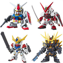 Original SD Gundam Model Cute Unicorn Sazabi Wing Zero Strike Freedom 00 Destiny Armor Unchained Mobile Suit Kids Toy