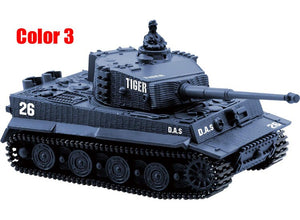 14CH 1:72 RC Tank Toy Great Wall 2117 Remote Control Tank Mini Tiger Battle Tank Toy Best Christmas Gift for Kids