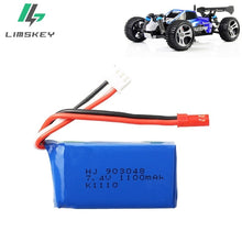 Original Brand For Wltoys A949 A959 A969 A979 K929 1/18 Rc Car LiPo Battery 7.4V 1100mah 25c A949 27 Part for Wltoys RC Car Part