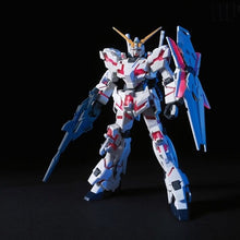 Bandai Original Gundam Model HGUC 1/144 Justice Freedom RX-78 UNICORN Destiny Armor Unchained Mobile Suit Kids Toys With Holder