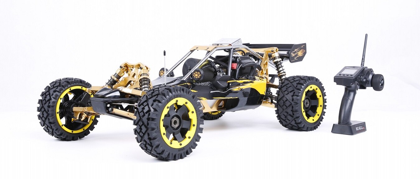 1/5 RC CAR Off-road 36CC powerful 2t Gasoline Engin 2.4G Remote Control Rovan BAJA 5B with Symmetrical steering