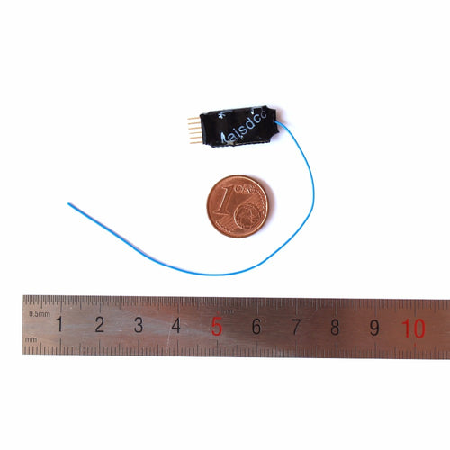 DCC LOCO DECODER WITH 6PIN NEM651 FOR MODEL TRAIN 860013/LaisDcc Brand/PanGu Series