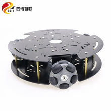 SZDOIT 58mm Nylon Omnidirectional Wheel Double Layer 3WD Metal Smart Robot Tank Car Chassis Kit 9V/12V DC Motor DIY For Arduino