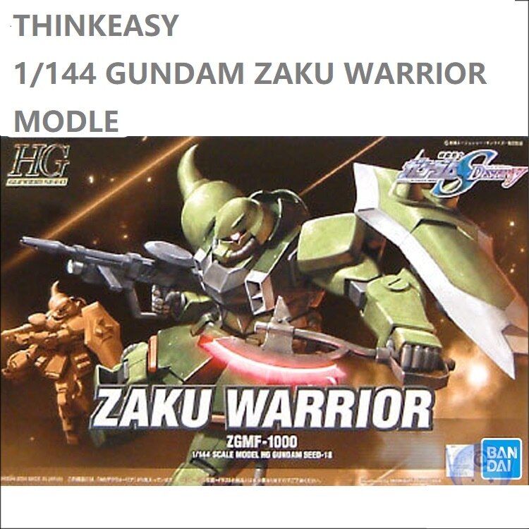 Original Gundam HG 1/144 Model GUMDAM SEED DESTINY ZAKU WARRIOR Mobile Suit THE ORIGIN GTO Kids Toys