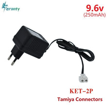 9.6V 250mAh Tamiya Connectors Battery Charger Units 9.6v NiCd NiMH battery pack charger For RC toy car tank boat 9.6v Charger