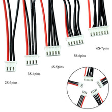 5pcs Lipo 2S 3S 4S 5S 6S Battery Balancing Changer Wire Line Cable JST-XH JST XH Connector Adapter Plug 22AWG 100mm 10cm