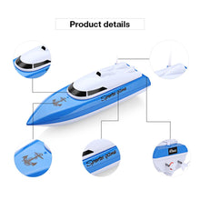 Mini 20km/h Remote Control Racing Boat High Speed RC Speedboat Swimming Pool Lake RC Boats Toys for Kids Children
