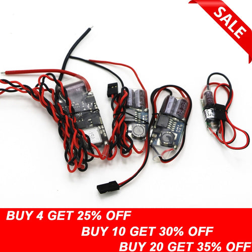 RC UBEC 3A /5A /7A /15A Lowest RF Noise BEC Full Shielding Antijamming Switching Regulator