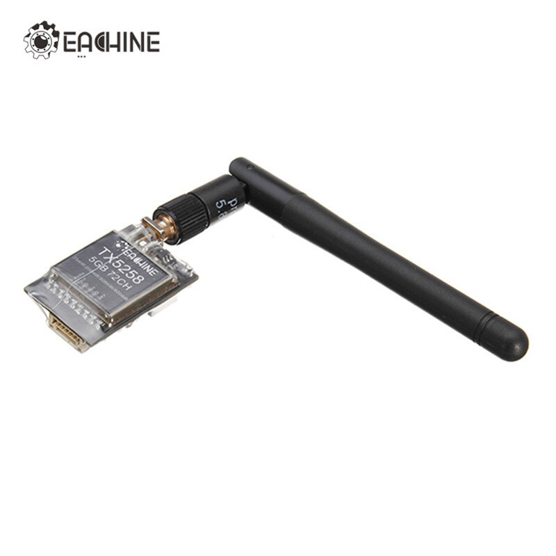 Eachine TX5258 5.8G 72CH 25/200/500/800mW Switchable FPV Transmitter Support OSD Configuring For RC FPV Drone VS TX526
