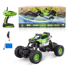 GizmoVine RC Off-road Vehicle 1/16 Remote Control Car Rechargeable Monster Truck Scale 2.4GHz Wireless RC Car Toys For Baby kids