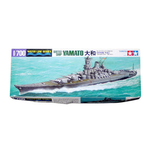 OHS Tamiya 31113 1/700 Japanese Battle Ship Yamato BB Assembly Scale Military Ship Model Building Kits G