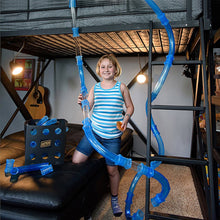 DIY assembled rail cars RC toy car children tubes Racing trucks Remote control speed tubes car race track Flash light building