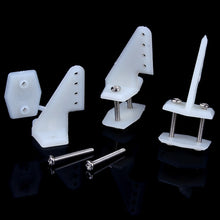 10 Sets Nylon Control Horns 4 holes W13xL18xH25mm with Screws For RC Model Airplane Parts KT Aeromodelling DIY