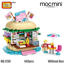 LOZ Mini building Blocks park mini architecture bricks model Assembly Educational DIY kits kids toys Ferris DIY Bricks Toys