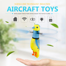 Hand Induction Infrared Parrot Toys Funny Animal Toys With Flash Light And Music for Kids Hand Flying Birthday Holiday Toys