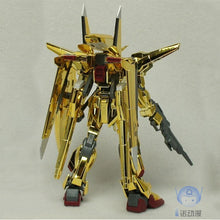 Original Japaness Gundam Model HG 1/144 00WASHI AKATSUKI SEED DESTINY GOLDEN GUNDAM Mobile Suit Kids Toys