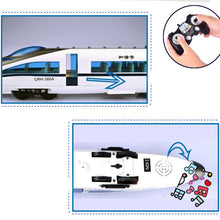 CRH-380A RC Train Toys Electric Express Remote Control Train China Railway High-speed Trains Model RC Toys for Children Gifts