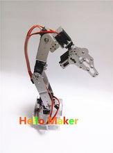 Hello Maker H335 Abb Industrial Robot Mechanical Arm 100% Alloy Six degrees of freedom Robot Arm Rack with 6 Servos