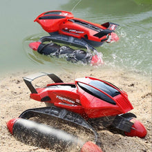 RC Stunt Tank Nitro Remote Control Car Caminhao De Controle Remoto Driving OnWater and Land Amphibious Electric Toys Children