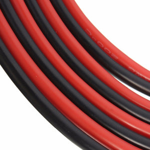 1M Red 1M Black Silicone Wire 6AWG 7AWG 8AWG 10AWG 12AWG 14AWG 16AWG 18AWG 22AWG 20AWG Heatproof Soft Silicon Silica Wire Cable