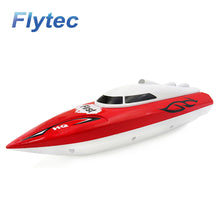 Flytec 2011-15A 27MHZ 4CH 10KM/H High Speed Sailing Electric RC Ship Toy Racing RC Boat for Kids