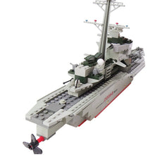 228pcs Cruiser Army Military Frigate Building Blocks Battle War Ship Bricks Navy Vessel Boat Educational Toys for Boys