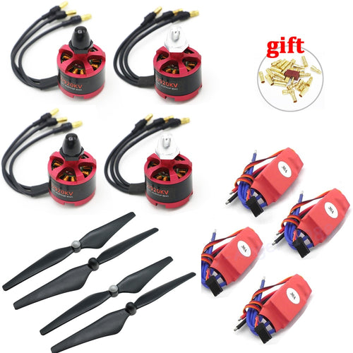 4 Set 2212 920KV CW CCW Brushless Motor + 30A Simonk ESC w/ 5V 2A BEC + 9450 Prop for F450 F500 F550 Phantom 2 3 Drone