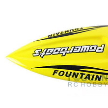 E36 KIT 30" Electric RC boat Well Painted Fiber Glass Monohull Boat Hull only for Advanced Player Yellow TH02650