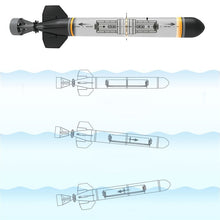 Electric Submarine Plastic Boat Torpedo Assembly Model Kits DIY Extracurricular Toys Kids Gifts Explore the Sea